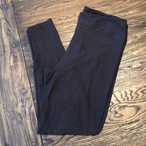 Solid Black Leggings